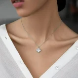 Lucky-Four-Leaf-Clover-Sterling-Silver-Jewelry-Set-02