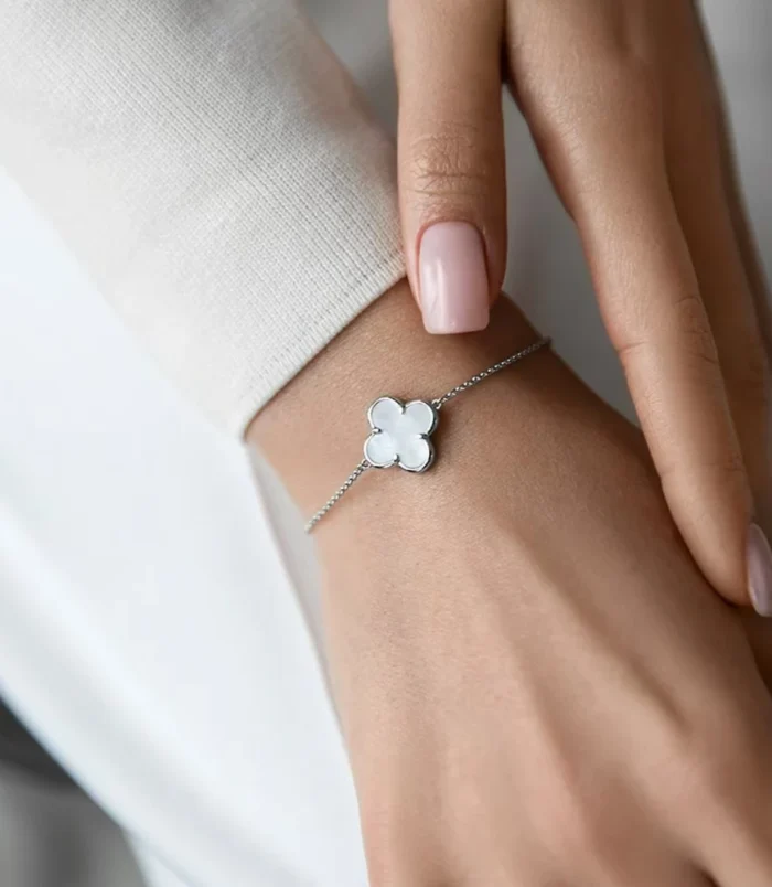 Lucky-Four-Leaf-Clover-Sterling-Silver-Jewelry-Set-03